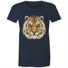 Dangerously Cute Tiger Tee - Women's Maple Tee