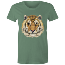 Dangerously Cute Tiger Tee - Women's Maple Tee