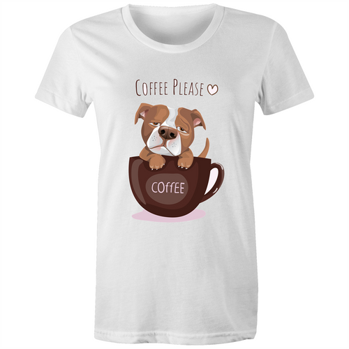 Coffee Please Staffordshire Women's Tee