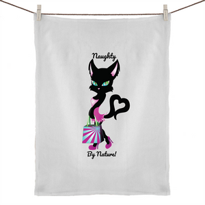 Naughty By Nature - 50% Linen 50% Cotton Tea Towel