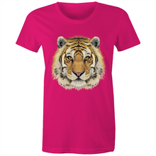 Dangerously Cute Tiger Tee - Women's Maple Tee